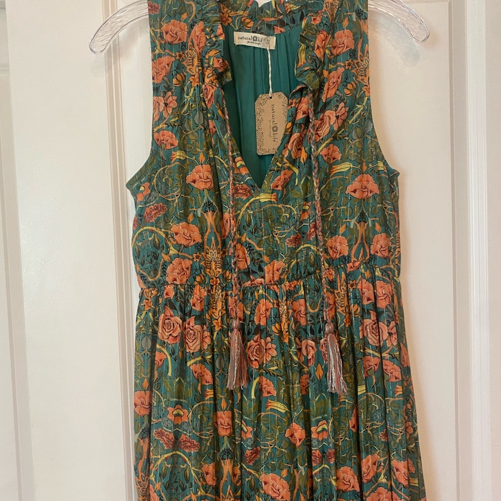 NWT NATURAL LIFE RARE GORGEOUS MAXI DRESS  XS/S